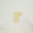 thumbnail image 1 of Package of 1, 16 Inch X 1/2" Thickness Baltic Birch Wood Letter r in Arial Font, 1 of 3