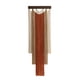 thumbnail image 1 of Adorno colgante de pared de macramé, arte de pared, decoración del hogar, fondo, tapiz tejido Naranja, 1 of 9