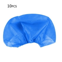 Sinyiin 10pcs Disposable Bouffant Cap Hair for Head Cover Net Non-Woven Hairnet for Labs Spa Nurse Tattoo Food Service for Healt