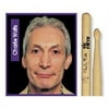 Vic Firth SCW Charlie Watts Signature Hickory Wood Tip Drumsticks