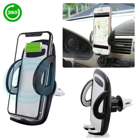 Car Mount, Air Vent Car Holder, Car Phone Mount Fit for iPhone 13, 12, 12 Pro, 12 Pro Max, 11 XS X 8 Android Cell Phones, Phone Holder for Car, Universal Air Vent Mount for Men Women
