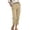 Khaki, variant on Utility Pants Women Straight Leg Button Front Casual Cargo Trousers Khaki M