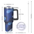 thumbnail image 6 of Camouflage 40oz Tumbler– Stainless Steel Insulated Tumbler with Handle and Straw, Large Capacity Travel Cup for Hot & Cold Drinks, 6 of 6