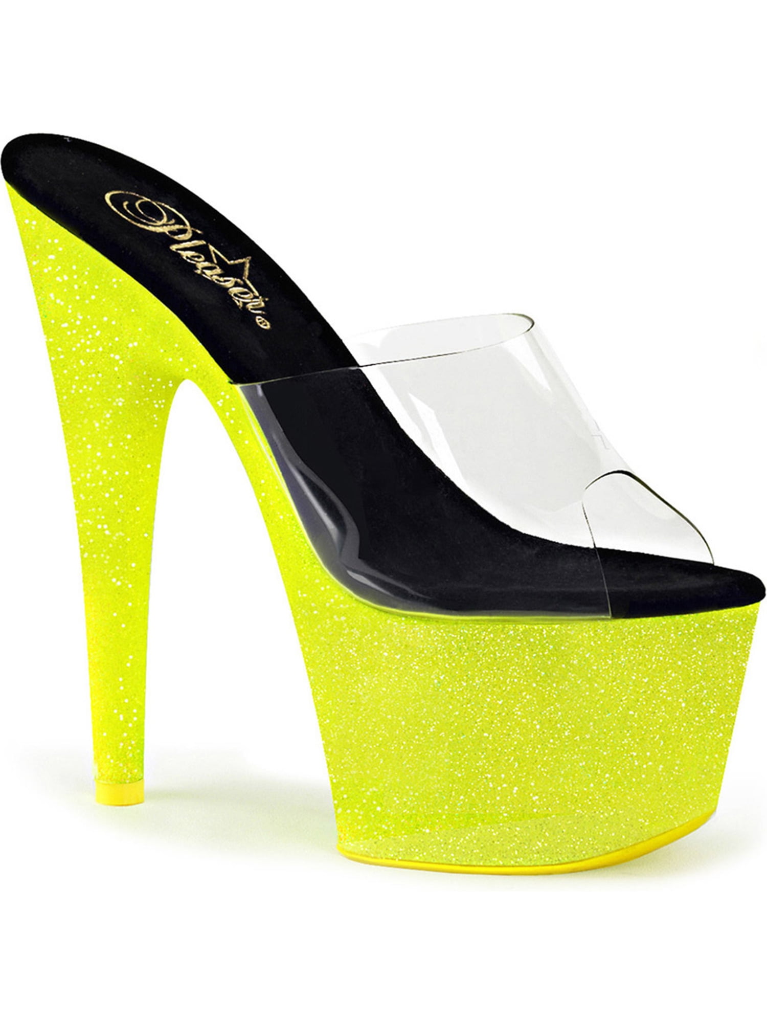heels with yellow in them