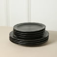 thumbnail image 5 of Stone Lain Oasis 12-Piece Dinnerware Set Stoneware, Black, 5 of 7