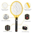 Bug Zapper Racket Electric Fly Swatter Mosquito Racket with LED Rechargeable Wasp Killer