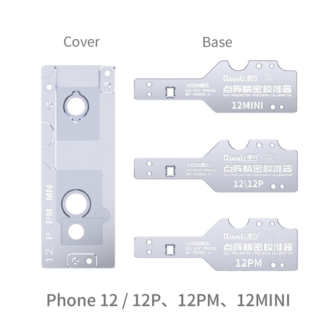 Ensemble de Remplacement de Calibrateur de Précision pour Projecteur FACE Dot pour iPhone Série 12 (Qianli)