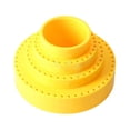 thumbnail image 2 of Organizador de BROCAS profesional perfecl caja de almacenamiento de BROCAS de manicura redonda Amarillo, 2 of 7