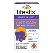 Lily of the Desert Lifestix Probiotic-Ear Nose and Throat Care Strawberry