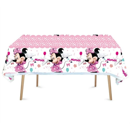 

BATLAM 2 Pack Disposable Plastic Tablecloth Table