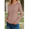 thumbnail image 5 of Arach&Cloz Women's Wool Blend Button Up Business Casual Cardigan Tops Outfits 2026, 5 of 7