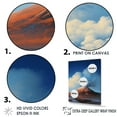 thumbnail image 3 of Designart "Dreamy Volcanic Reverie" Volcano Wall Art Living Room, 3 of 7