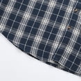 thumbnail image 6 of Amzcrzy Men's Shirts Long Sleeve Button Plaid Shirts Cotton Regular Oversized Relaxed Fit Flannel Shirt, 6 of 9