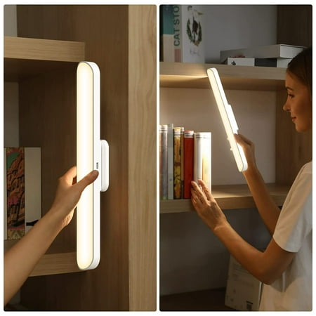 

Tiitstoy Click Bedroom Led Closet Light Magnetic Usb Rechargeable Kitchen Closet Study Stairs 3 Color Change Learning Night Light Wall Light Bedroom Light