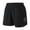 Black, variant on Women's Shorts Plus Size Bermuda Solid Color Large Size Shorts Thin Casual Loose Home Pants Sporty And Wearable Sports Shorts