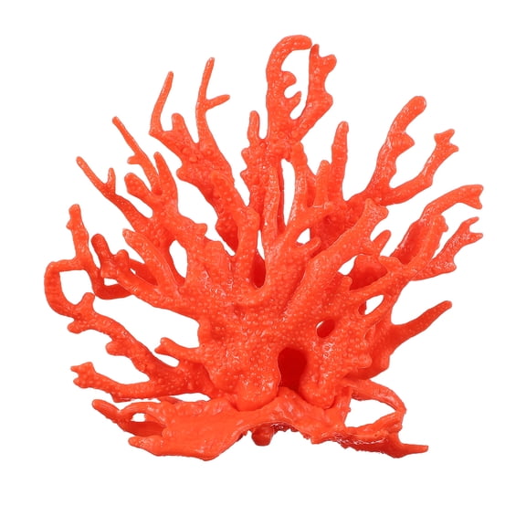 Uxcell Aquarium Coral Decoration, Fish Tank Decorations Fish Tank Coral Ornaments, 4.9x2x4.3 Inch, (Orange, 1 Pcs), Intended For Aquarium Landscaping Decor