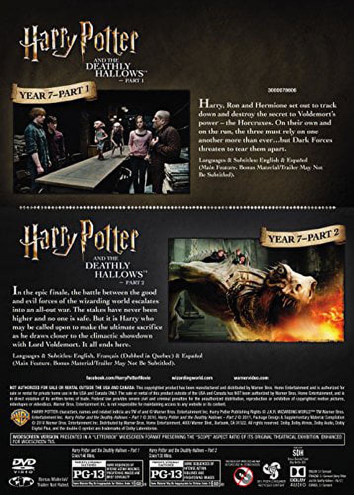 Harry Potter and the Deathly Hallows, Part 1 and 2 (DVD) - image 4 of 4