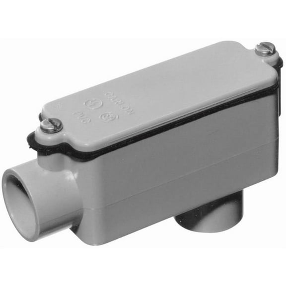 Cantex Pvc Conduit Body 3/4 " Ul Schedule 40/80 Poly