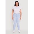 thumbnail image 2 of Women's Plus Size High Waisted Distressed Skinny Jeans, 2 of 5