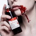 thumbnail image 5 of Halloween Fake Blood, Realistic, 1 Bottle 6.8 fl oz, Halloween Vampire Zombie Cosplay Special Effects Makeup SFX Prank Holida Party Theatrical Costume Prop for Scary Horror Decoration, 5 of 5