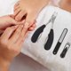 thumbnail image 5 of Juego de 5 cortaúñas para uñas encarnadas, cortaúñas mejorado para uñas gruesas de personas mayores, kit profesional de herramientas de pedicura de seguridad, 5 of 5