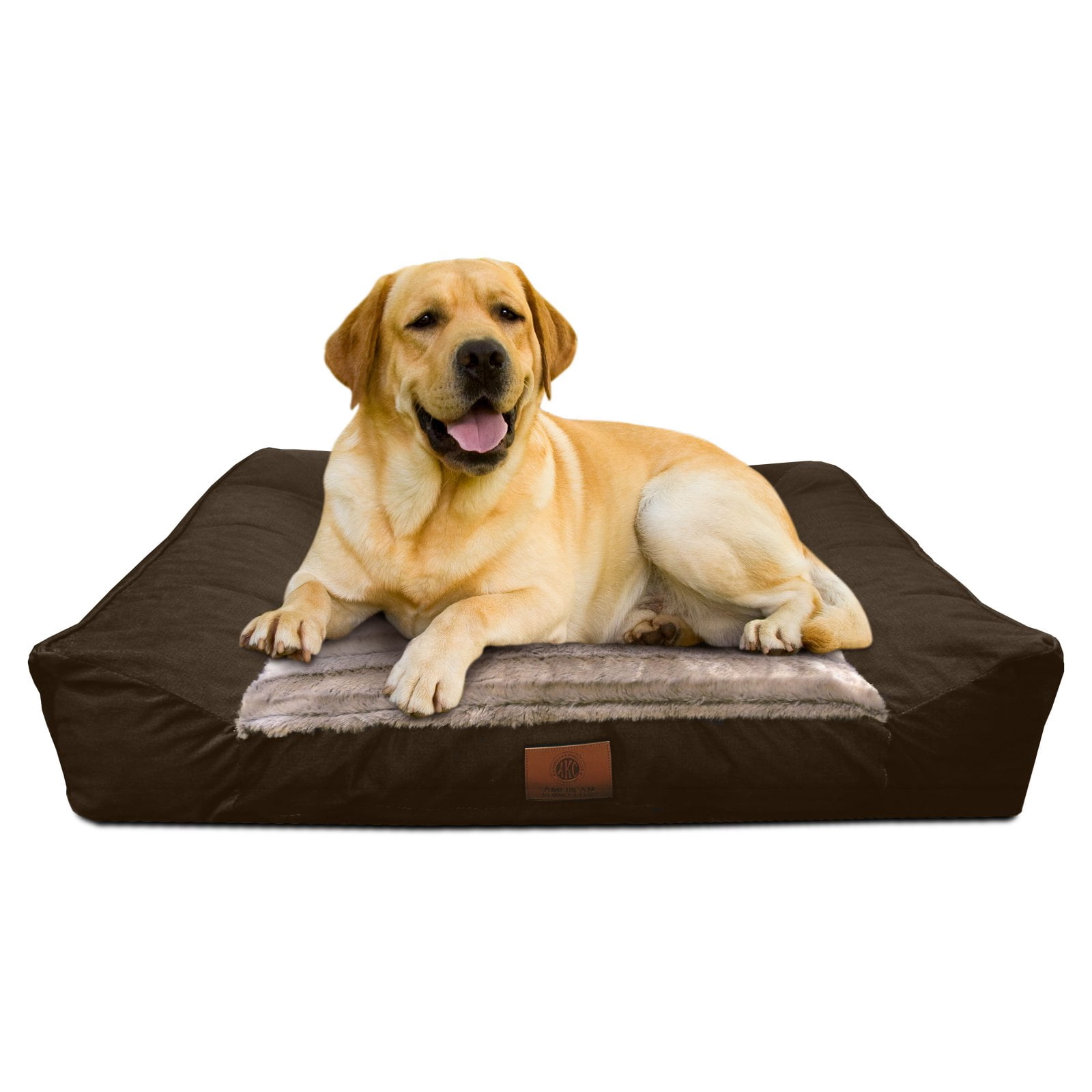 akc memory foam dog bed