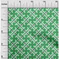 thumbnail image 2 of oneOone Rayon Sea Green Fabric Ikat Craft Projects Decor Fabric Printed By The Yard 56 Inch Wide, 2 of 5