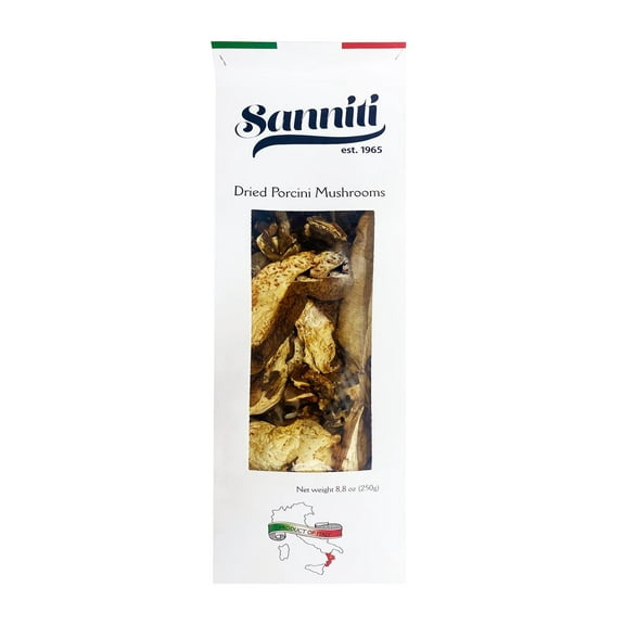 Sanniti Italian Dry Porcini Mushrooms, 8.8 oz