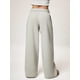 thumbnail image 5 of Pantalones Deportivos de Pierna para Mujer, Cintura Alta, Holgados, con Cordón Interior y Pierna Recta. Gris L, 5 of 9