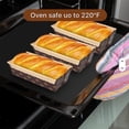 thumbnail image 2 of Angel's Peel Lounge Disposable Paper Bread Loaf Pans for Baking – Microwave Oven & Freezer Safe Rectangular Baking Pans for Baking Bread, Small Meatloaf, Cake and Sweets, 7” x 3” x 2”(Pack of 30 PCS), 2 of 5
