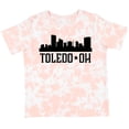 thumbnail image 3 of Inktastic Toledo Ohio City Skyline Boys or Girls Toddler T-Shirt, 3 of 5