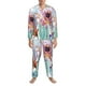 thumbnail image 3 of Balery Cactus Pijama para Hombre de Dos Piezas con Manga Larga, Conjunto de Dormir y Descanso Suave con Bolsillos-Small, 3 of 7