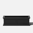 thumbnail image 1 of Veradek Brixton Window Box 36" Planter Black, 1 of 7