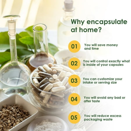 Clear Size 00E Empty Vegetarian Capsules by Capsuline - 1000 Count - Gelatin Capsules