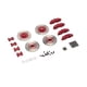thumbnail image 5 of Acero inoxidable DIY RC Disco de freno de juguete portátil Automóviles suministros Accesorios de componentes Reemplazo para TRAXXAS TRX4 1/10 Coches rojos Inevent FN000859-02, 5 of 6