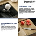 thumbnail image 6 of DV-1K0162B 33"L X 20"W Double Bowl Workstation Farmhouse Kitchen Sink With Cutting Board And Dish-Drying Rack, 6 of 14