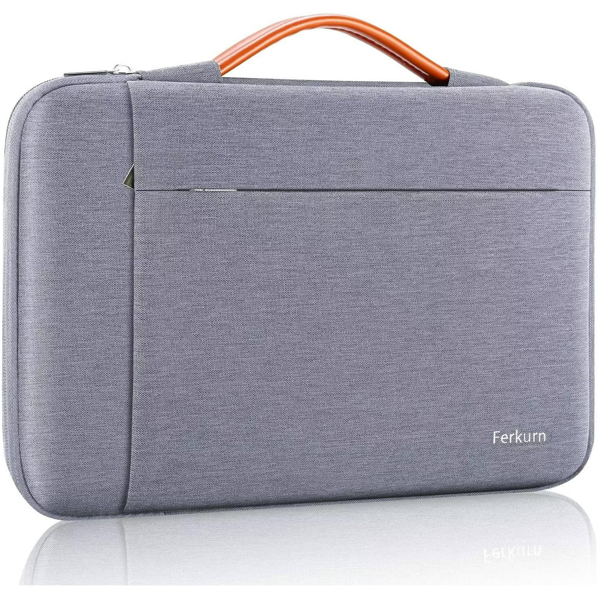 F 15.6 inch Laptop Sleeve 15 inch Laptop Case Compatible with MacBook Pro 16 ASUS Zenbook Vivobook Ideapad 3 Omen Pavilion x360 Acer Waterproof Protective Laptop Carrying Bag Case with Handle Walmart....