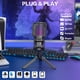 thumbnail image 5 of Micrófono USB para juegos ZealSound A68 Pro con soporte para trípode, 5 of 7