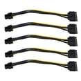 thumbnail image 3 of Daisyyozoid Wholesale 5Pcs SATA Power Cable 15 Pin To 6 Pin PCI EXPRESS PCI-E Sata Cable Cord, 3 of 8