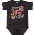 thumbnail image 3 of Inktastic I Listen to Country Music with My Daddy Guitar and Hat Boys or Girls Baby Bodysuit, 3 of 5