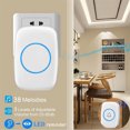 thumbnail image 2 of Wireless  Waterproof Wireless  Wireless  Waterproof Wireless Chime Door Chime With 3 Volume Levels And 38 Melodies For Home, 2 of 8