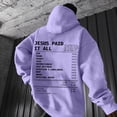 thumbnail image 1 of WILLBEST Sudaderas para Hombre y Mujer, Otoño e Invierno, Color Sólido, Estampado De Coco, Suéter con Capucha, Manga Larga, Bolsillo XXGrande, 1 of 5