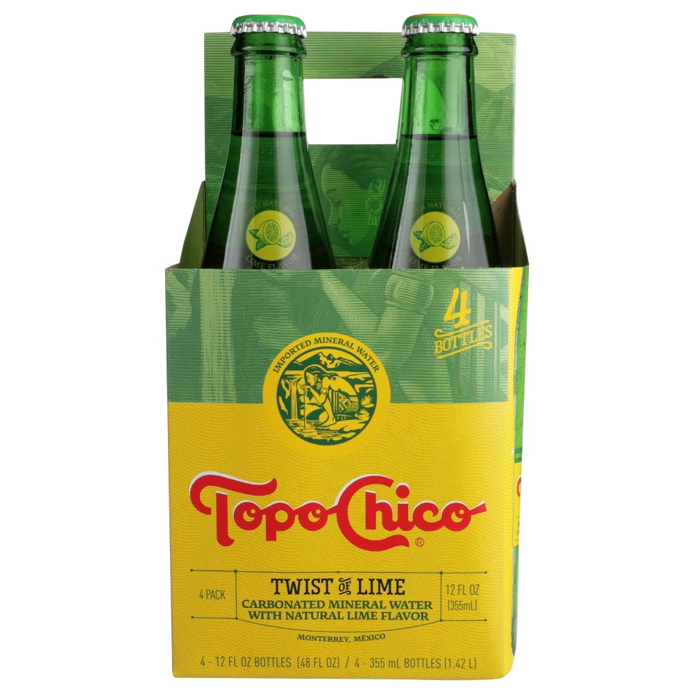 Topo Chico Sparkling Water Lime, 12 Fz - Walmart.com - Walmart.com