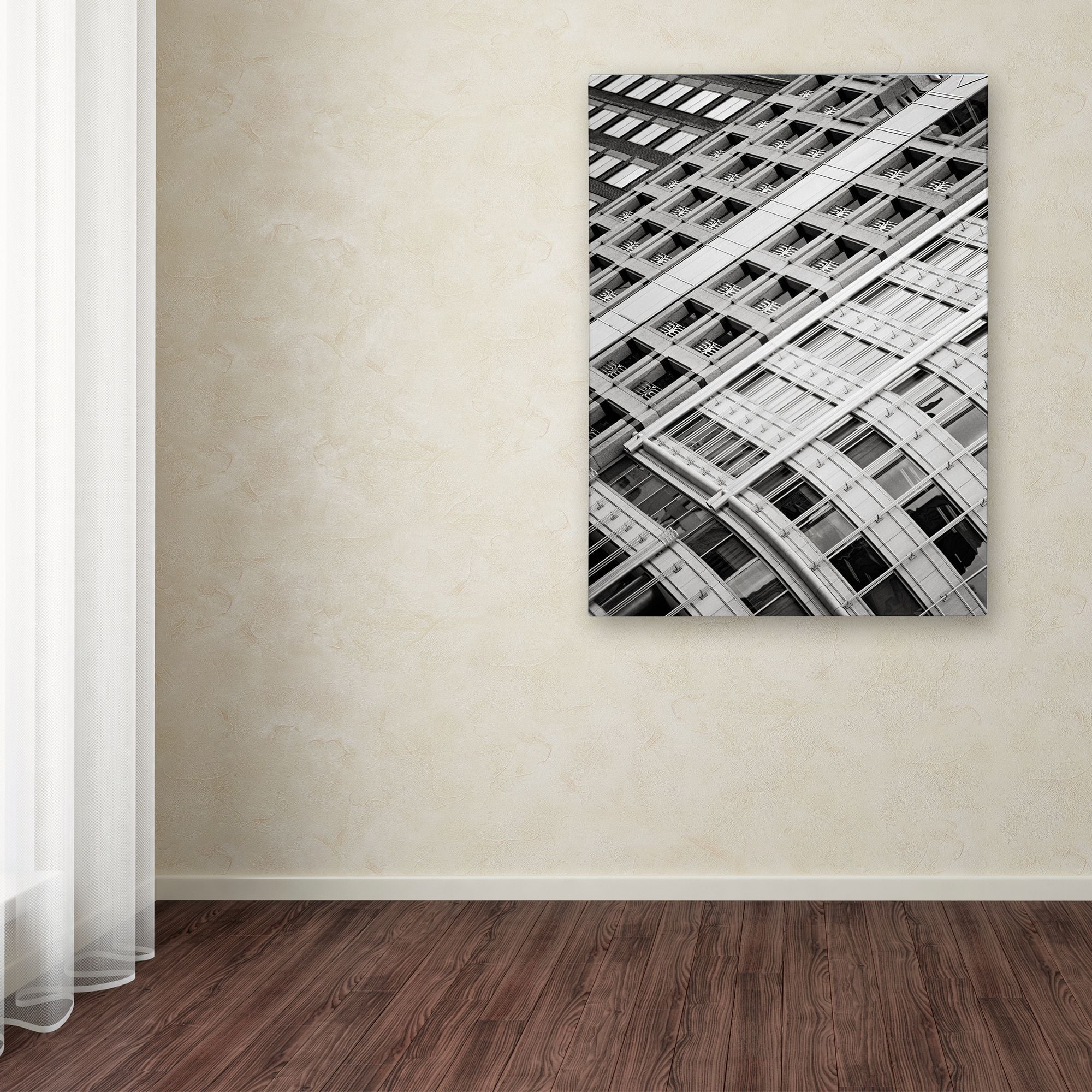 Trademark Fine Art "Buildings-NY Ave" Canvas Art by Gregory O'Hanlon
