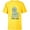 Yellow, variant on Star Wars The Mandalorian and Grogu This is the Way Cute - Short Sleeve T-Shirt for Kids - Customized-White