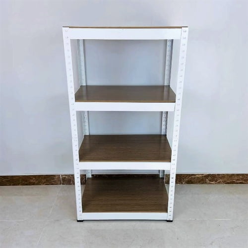 Storage Shelves - 4 Tier Adjustable Garage Storage Shelving, Heavy Duty Metal Storage Utility Rack Shelf Unit for Warehouse Pantry Closet Kitchen, 23.6" x 15.7" x 47.2",