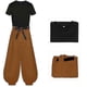 thumbnail image 2 of Anime Fushiguro Toji Cosplay Jujutsu Kaisen Costume Short Sleeve Men Top Pants Halloween Rave Party Combat Uniform Suit GuanGuan, 2 of 5