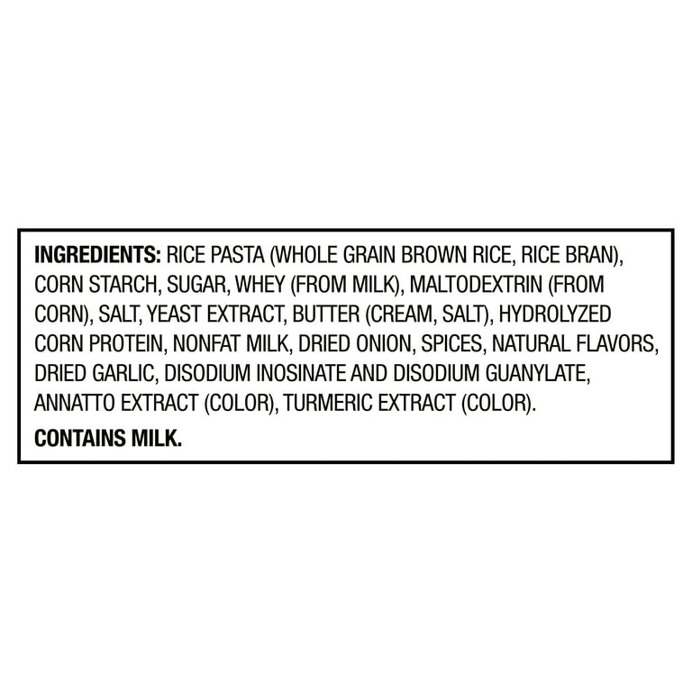 Great Value Gluten-Free Butter & Herb Rice Pasta & Sauce Mix, 4.4 oz