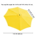 thumbnail image 6 of Yescom 10ft Universal Replacement Umbrella Canopy Top Cover Patio Beach, 6 of 6
