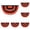 A5 Orange/5PC 35.4"X17.7", variant on Halloween Bunting Flags for Outside Pleated Half Fan Flag Hanging Banner Outdoor With 3 Grommet for Halloween Porch Garden Yard Holiday Harvest Indoor Home House Fall Decorations,Black Orange